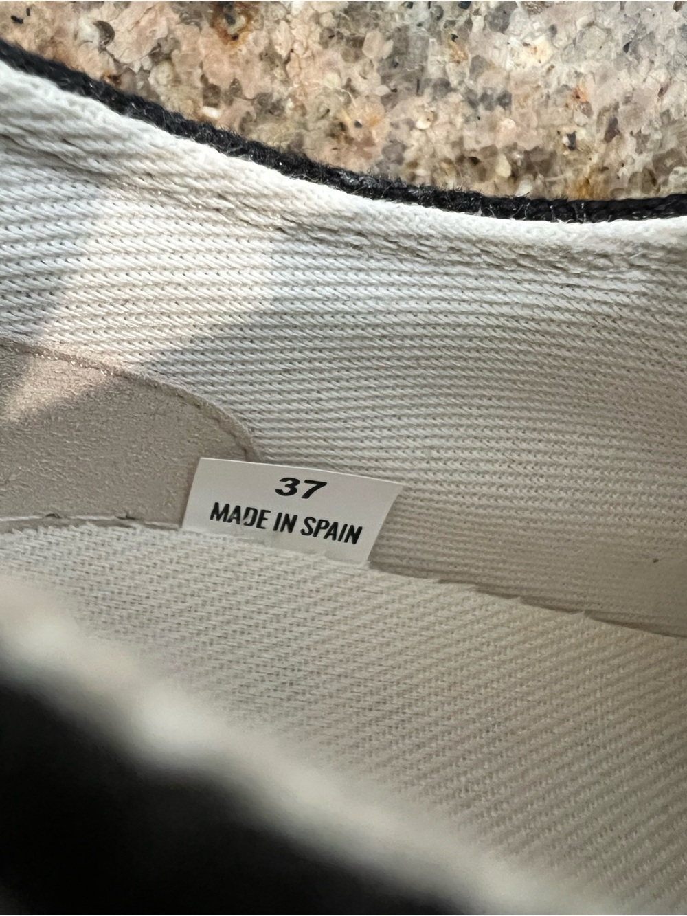 Stella McCartney Loop Platform Sneakers EU 37 Black White Vegan Made in Spain - Picture 12 of 15